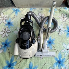 f●■SHARPシャープ・サイクロン式床移動形電気掃除機【EC-CT12-C】の画像