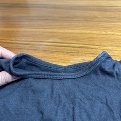 80サイズ　ブラウンノースリーブの画像
