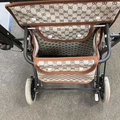 シルバー手押し車の画像