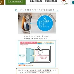 水切りラック　ステンレス製の画像