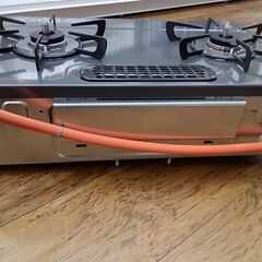 ★リユースのサカイ水戸店★ Rinnai ガステーブル　ＬＰガス  23年製 動作確認／クリーニング済み MT5288の画像