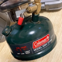 USA　Coleman コールマン MODEL 508A STOVE ガソリンストーブ シングルバーナー 1995年11月製 希少　アウトドア キャンプの画像