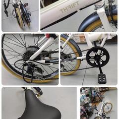 J570 ★サビキズ使用感有り★折りたたみ自転車★THFIFT★6段★20インチの画像