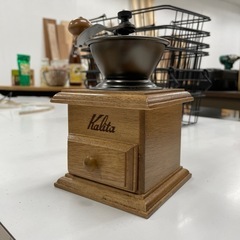 【美品】カリタ Kalita コーヒーミル 木製の画像