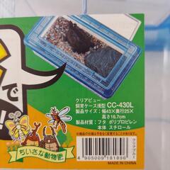未使用　水槽　虫かご　メダカ　カブトムシ　生き物　ケースの画像
