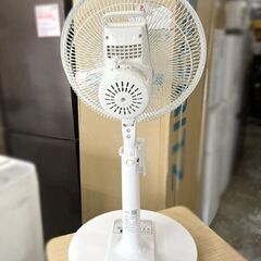 扇風機 SHARP シャープ プラズマクラスター 扇風機 PJ-N3AS 2022年製 リモコン付き ホワイト ☆ 札幌市 白石店 の画像