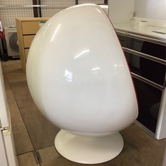 【中古家具】  エーロ・アールニオ ボールチェア  リプロダクト品  幅1060×奥行880×高さ1230(mm)の画像