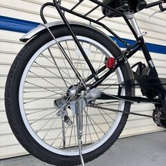 リサイクル自転車(2507-07) 電動アシスト自転車(ﾕﾆﾊﾞｰｻﾙﾄﾗｲｸ) 2.5Ah F16"R22"の画像