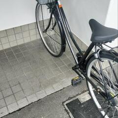 美品~27型、ブラック~自転車の画像