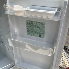 【RKGRE-556】特価！Panasonic/168L 2ドア冷凍冷蔵庫/NR-B178W-W/中古品/2021年製/当社より近隣無料配達！の画像