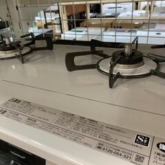 🐶【中古品】リンナイ　RT66WH7RA-CWR　ガスコンロ　2024年　LPガス用　ホース付きの画像