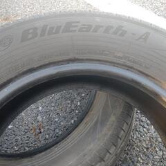 ヨコハマ　ブルーアースA　185/65R15　中古4本の画像