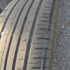ヨコハマ　ブルーアースA　185/65R15　中古4本の画像