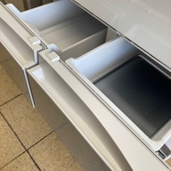 リユースマン倉敷、冷蔵庫、451L、ホワイト、三菱、MR-MB45H-W、2022年製の画像