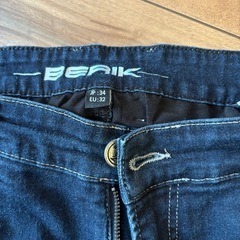 ベリック　バイク用ズボン　86センチ　ストレッチ　デニム　の画像