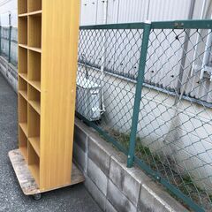 JM20201K) 本棚/ブックラック＜幅：約87cm 高さ：約180cm 奥行：約29cm＞中古品【取りに来られる方限定の画像