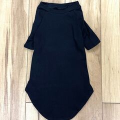 ワンちゃん　犬用　Tシャツ　黒　XLサイズ　5枚セットNo.281の画像
