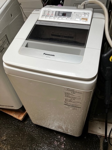 H2508-724 Panasonic 全自動電気洗濯機 7kg 2015年製 動作確認済み 中古