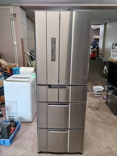 MITSUBISHI　冷凍冷蔵庫 フレンチドア　445L