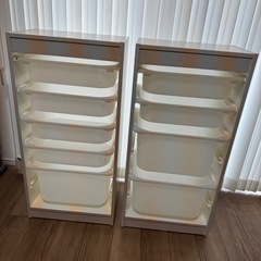 イケア トロファスト 収納 2個セット IKEA コンビネーションの画像