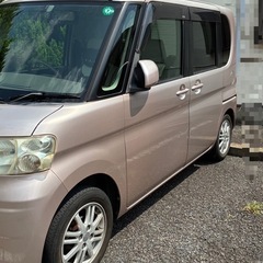多摩市ピンクのタント車検R8.3まですぐ乗れますの画像