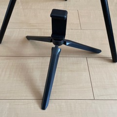 自撮り　撮影用　LEDライト付きスタンドの画像