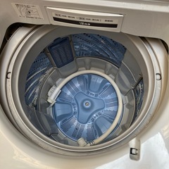 H2508-724 Panasonic 全自動電気洗濯機 7kg 2015年製 動作確認済み 中古の画像