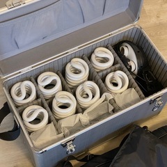 撮影用照明、2セット(収納運搬ケース付)の画像
