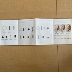 自撮り　撮影用　LEDライト付きスタンドの画像