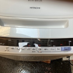 ロ2508-725 日立 全自動電気洗濯機 10kg 2019年製 動作確認済み 中古の画像