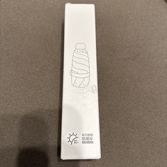【新品】日傘 グレー  折りたたみ傘 ワンタッチ自動開閉 晴雨兼用 UVカット UPF50＋の画像
