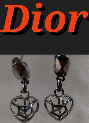 Dior ｣ハート形ピアス 両耳 ディオール (いたち) 今川の