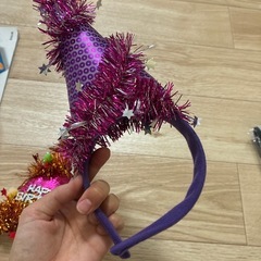 ハッピーバースデー　カチューシャ　被り物の画像
