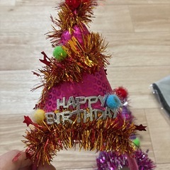 ハッピーバースデー　カチューシャ　被り物の画像