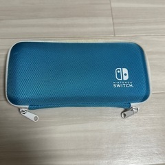 SwitchLite(ターコイズブルー)ケース付きの画像