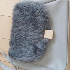 女性ファーショルダーバック美品の画像