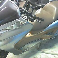 YAMAHA マジェスティ400 銀 車検残R8/12月 エンジン始動確認 名変で乗れます 半額配送キャンペーン 現状渡し諸経費￥0 P-Yardの画像