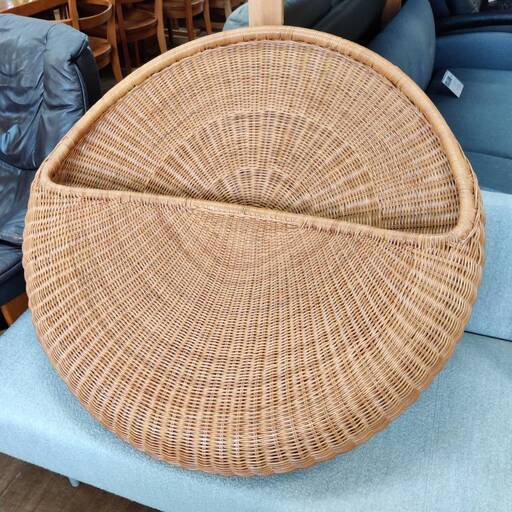 展示品 IDEE イデー POD ラタン 座椅子 あぐら 展示品 IDEE イデー POD