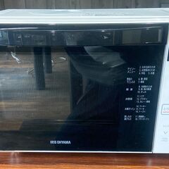 美品 アイリスオーヤマオーブンレンジ 18L MO-F1807 2022年製 高年式の画像