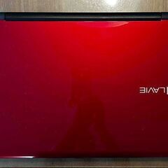 NEC LaVie 赤 Windows11 8G SSD Office2021の画像