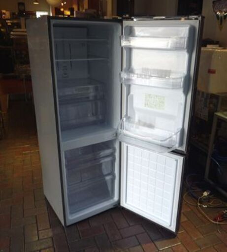 SHARP 271L 2ドア冷蔵庫 SJ-PD27B-T ブラウン 2016年製 プラズマ