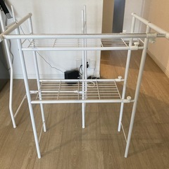 【無料です】ikea IKEA ランドリーラック　洗濯機　ラックの画像