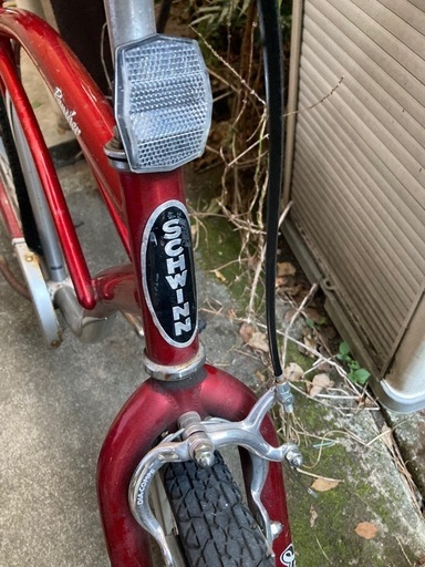 SCHWINN（シュイン）ビーチクルーザー 26インチ／中古品 Schwinn シュウィン 26インチビーチクルーザー 赤 (東京埼玉のみ