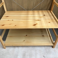 ◇ドリーム尼崎1号館◇木製ハンガーラックの画像