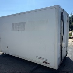 No.939 保冷バン 2t 車  アルミ 箱 バイク 倉庫 トラック コンテナ 米 保管庫 物置 DIYの画像