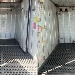 No.939 保冷バン 2t 車  アルミ 箱 バイク 倉庫 トラック コンテナ 米 保管庫 物置 DIYの画像