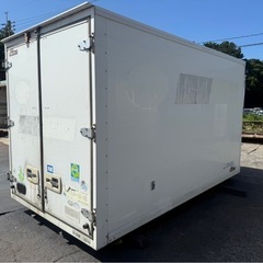 No.939 保冷バン 2t 車  アルミ 箱 バイク 倉庫 トラック コンテナ 米 保管庫 物置 DIYの画像