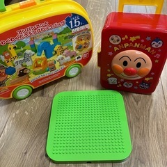 アンパンマン　わくわくどうぶつブロックパック
の画像