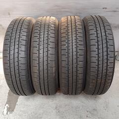 155/65R14　アルミ　タイヤ4本セット　No.267　ダイハツ軽　14インチの画像