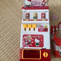 キティちゃん自動販売機おもちゃの画像